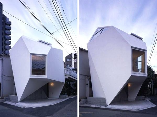خانه های چند ضلعی در ژاپن